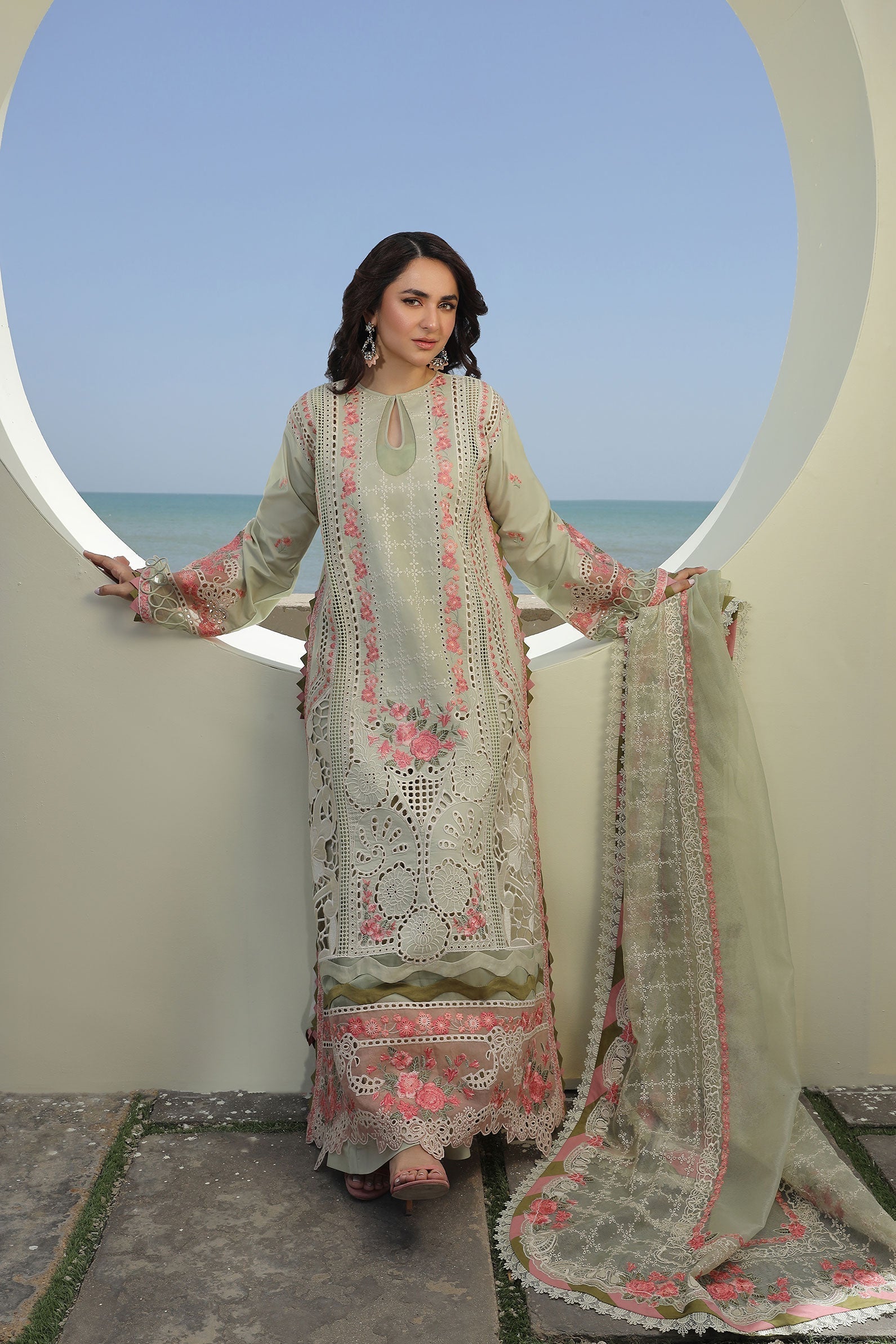 Maryam Hussain | Luxury Lawn 24 | HAVANA - by - Libasekhas UK - Registered Vendor of : Maryam Hussain - 100% Original Designer Dresss