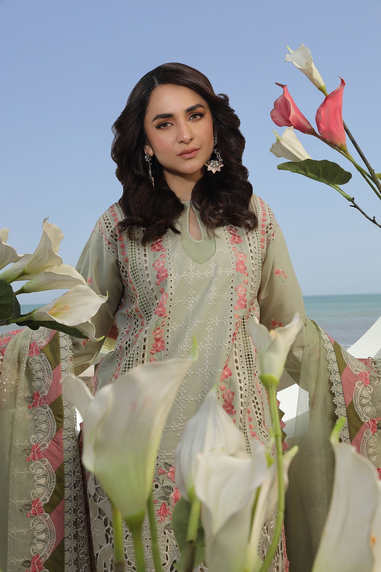 Maryam Hussain | Luxury Lawn 24 | HAVANA - by - Libasekhas UK - Registered Vendor of : Maryam Hussain - 100% Original Designer Dresss