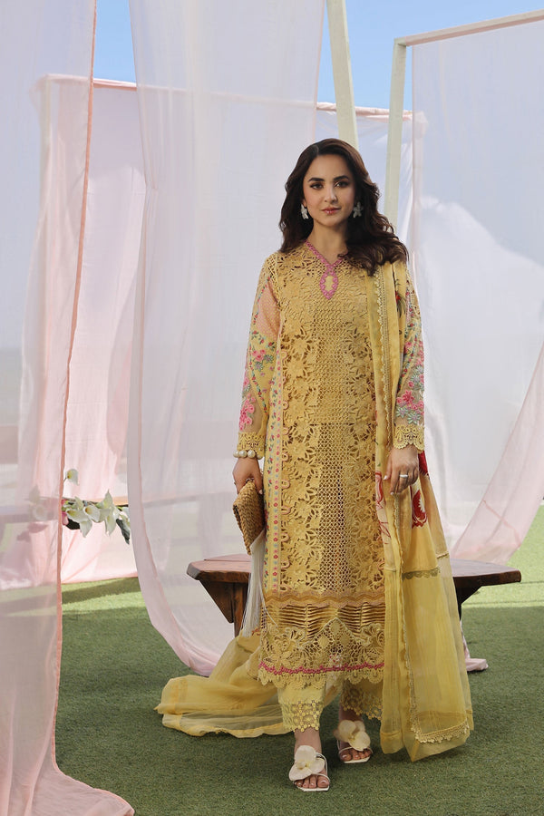 Maryam Hussain | Luxury Lawn 24 | TROPICA - by - Libasekhas UK - Registered Vendor of : Maryam Hussain - 100% Original Designer Dresss
