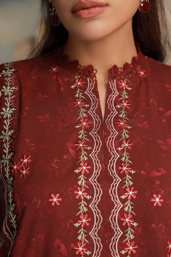 Sahar | Fall 25 | Crimson Amour - by Libasekhas UK - Registered Vendor of : Sahar - 100% Original Designer Dress