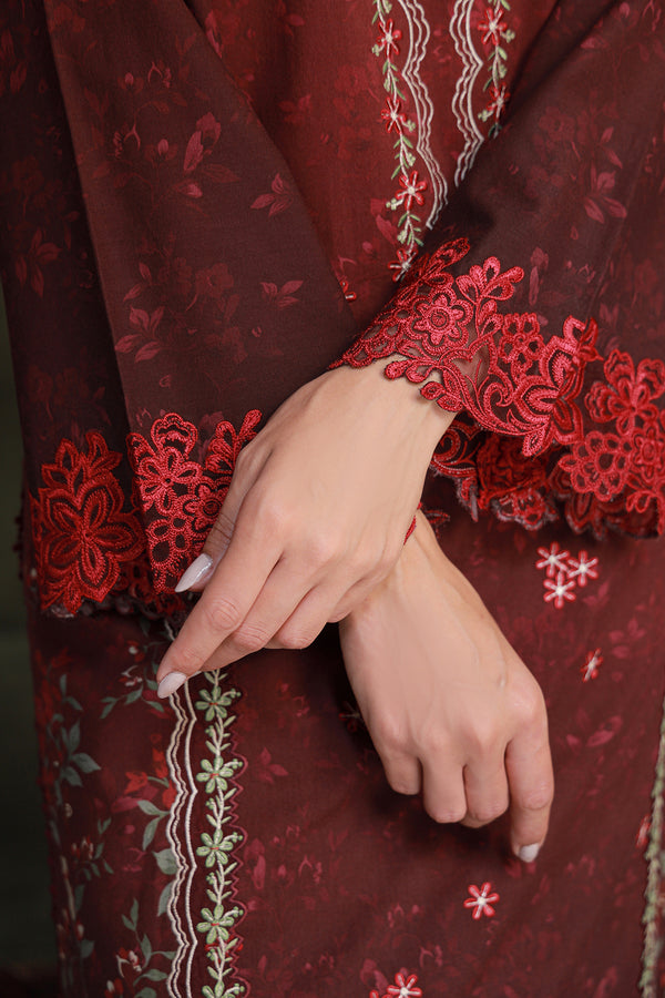 Sahar | Fall 25 | Crimson Amour - by Libasekhas UK - Registered Vendor of : Sahar - 100% Original Designer Dress