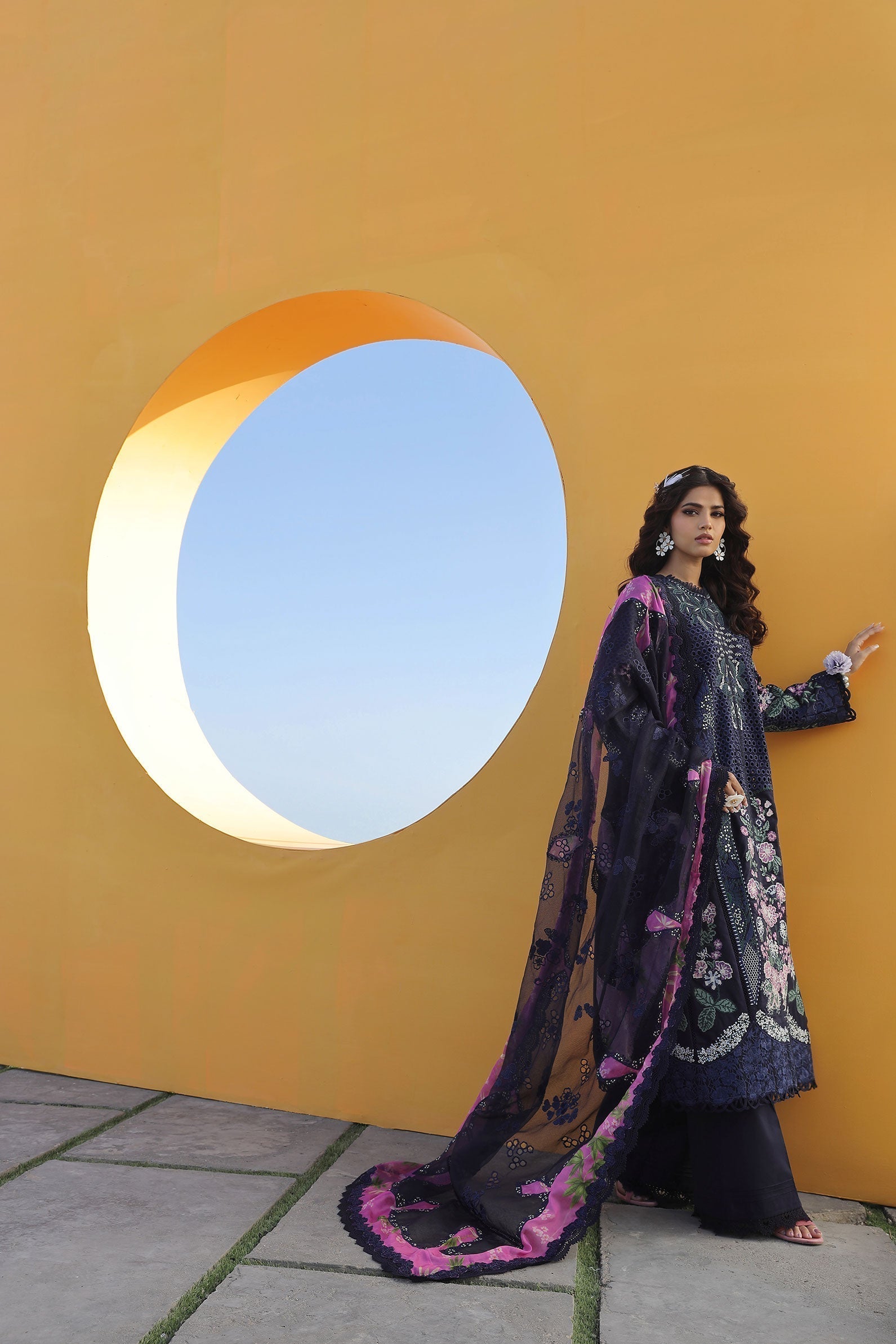 Maryam Hussain | Luxury Lawn 24 | ZOYA - by - Libasekhas UK - Registered Vendor of : Maryam Hussain - 100% Original Designer Dresss