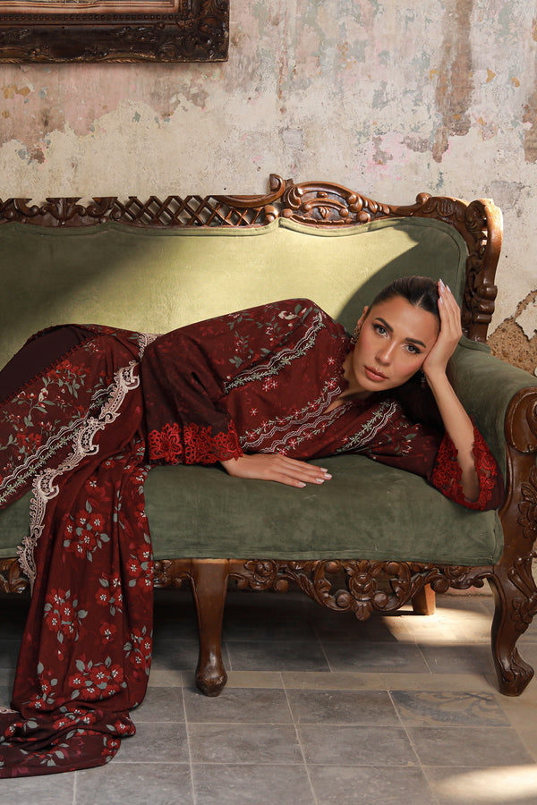 Sahar | Fall 25 | Crimson Amour - by Libasekhas UK - Registered Vendor of : Sahar - 100% Original Designer Dress