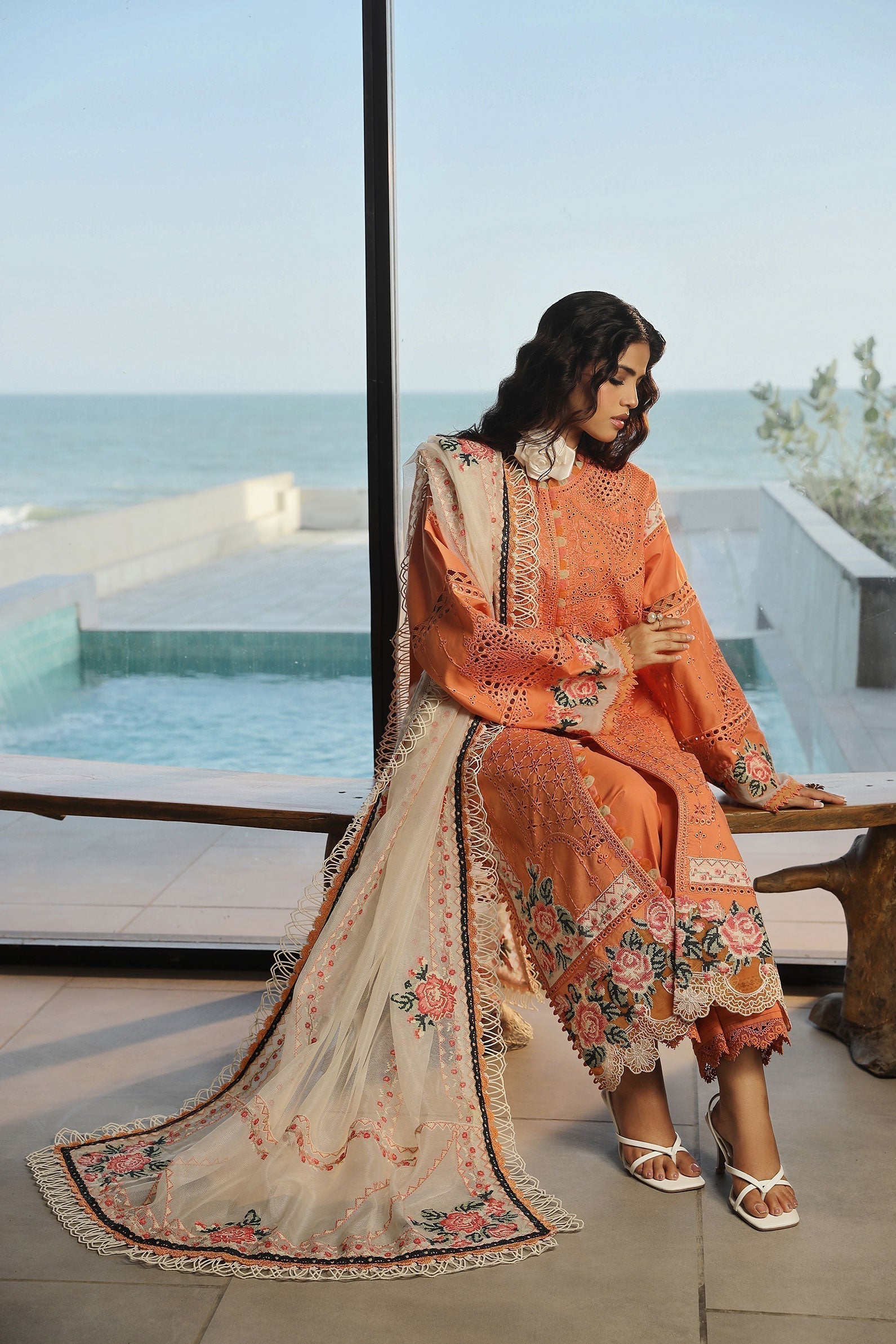 Maryam Hussain | Luxury Lawn 24 | XURI - by - Libasekhas UK - Registered Vendor of : Maryam Hussain - 100% Original Designer Dresss