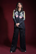 Wardha Saleem | Luxury Pret Fusion Wear | ONYX CORD-SET (2PC) - by - Libasekhas UK - Registered Vendor of : Wardha Saleem - 100% Original Designer Dresss