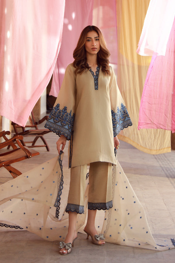 Sahar | Luxe Pret 25 | Gilded Grace - by - Libasekhas UK - Registered Vendor of : Sahar - 100% Original Designer Dresss