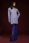 Wardha Saleem | Luxury Pret Fusion Wear | SAPHIR FORMAL CORD-SET (2PC) - by - Libasekhas UK - Registered Vendor of : Wardha Saleem - 100% Original Designer Dresss