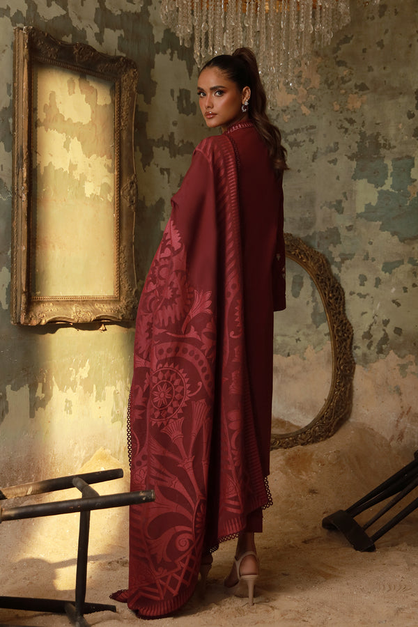 Sahar | Fall 25 |Royal Berry - by Libasekhas UK - Registered Vendor of : Sahar - 100% Original Designer Dress