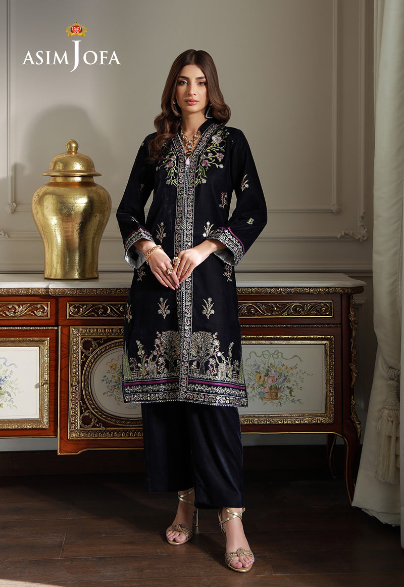 Asim Jofa | Velvet Edit | AJVG-11 - by - Libasekhas UK - Registered Vendor of : Asim Jofa - 100% Original Designer Dresss