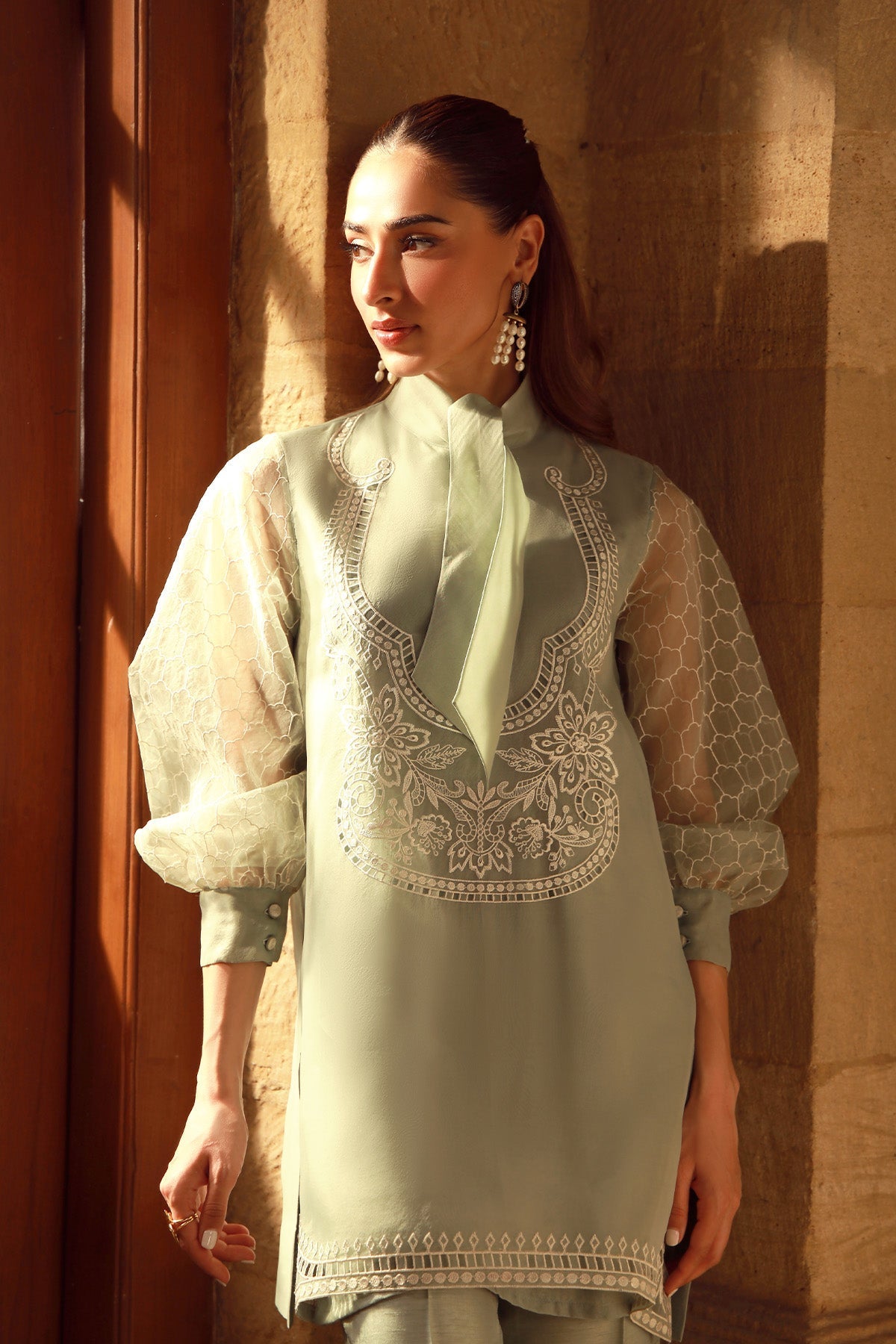 Sahar | Luxe Pret 25 | Olive Garden - by - Libasekhas UK - Registered Vendor of : Sahar - 100% Original Designer Dresss