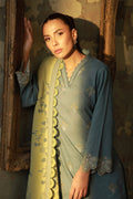 Sahar | Fall 25 | Aqua Meadow - by Libasekhas UK - Registered Vendor of : Sahar - 100% Original Designer Dress