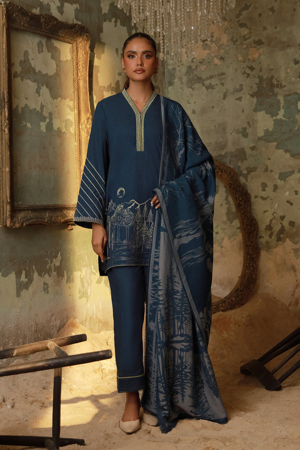 Sahar | Fall 25 | Caribbean Mist - by Libasekhas UK - Registered Vendor of : Sahar - 100% Original Designer Dress