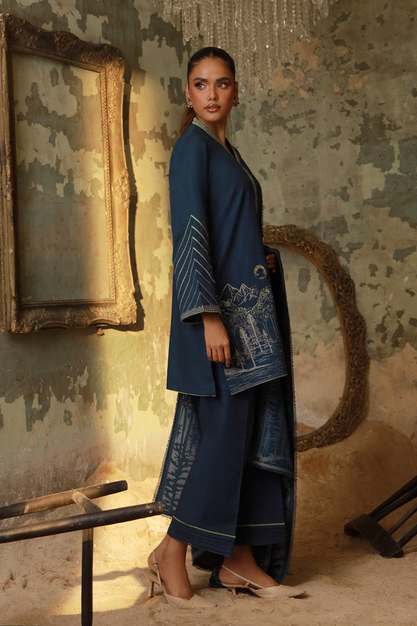 Sahar | Fall 25 | Caribbean Mist - by Libasekhas UK - Registered Vendor of : Sahar - 100% Original Designer Dress