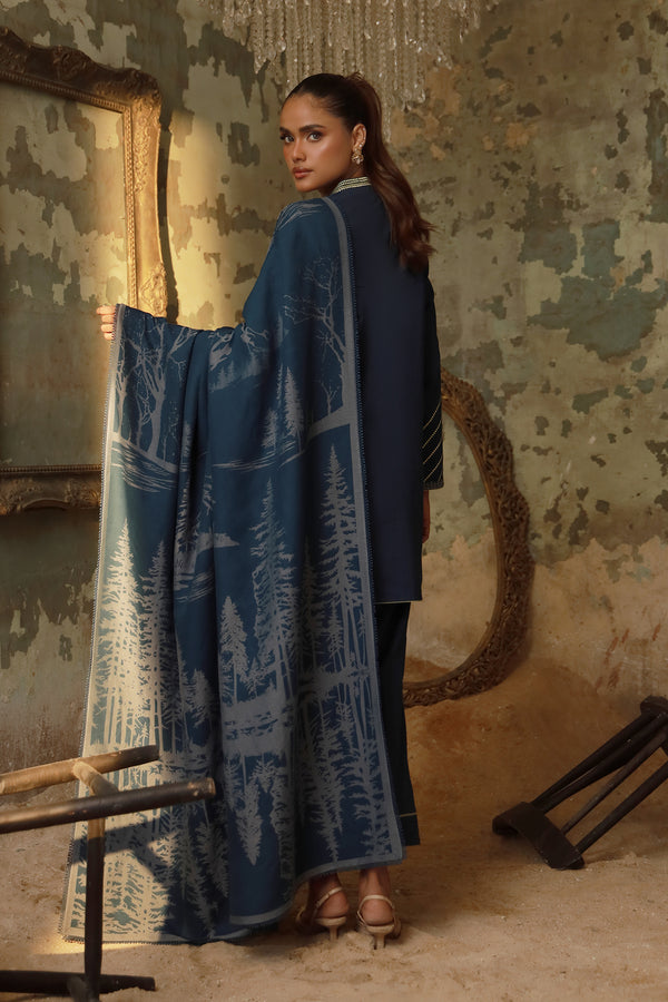 Sahar | Fall 25 | Caribbean Mist - by Libasekhas UK - Registered Vendor of : Sahar - 100% Original Designer Dress