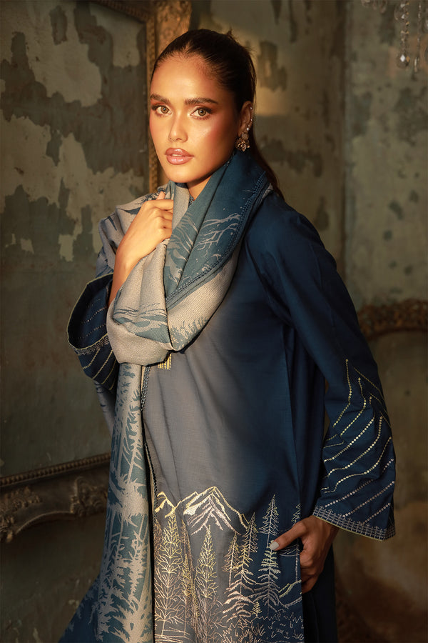 Sahar | Fall 25 | Caribbean Mist - by Libasekhas UK - Registered Vendor of : Sahar - 100% Original Designer Dress