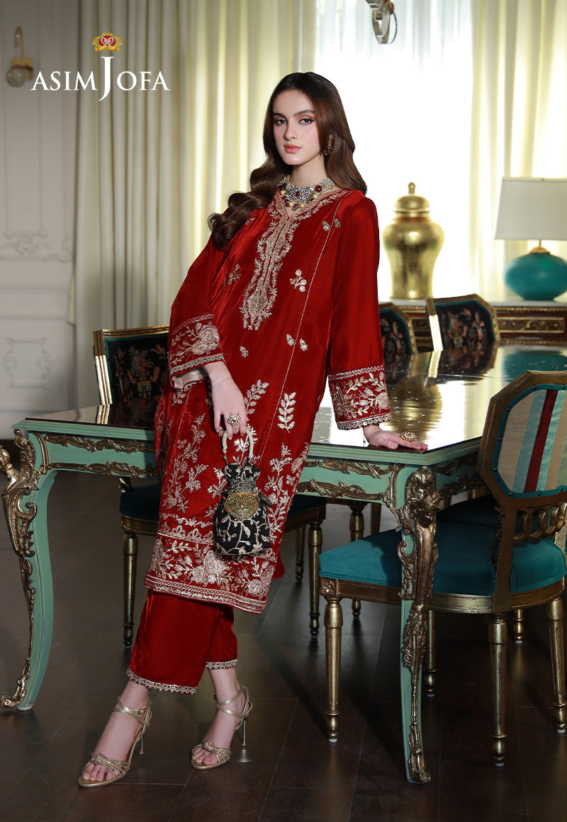 Asim Jofa | Velvet Edit | AJVG-08 - by - Libasekhas UK - Registered Vendor of : Asim Jofa - 100% Original Designer Dresss