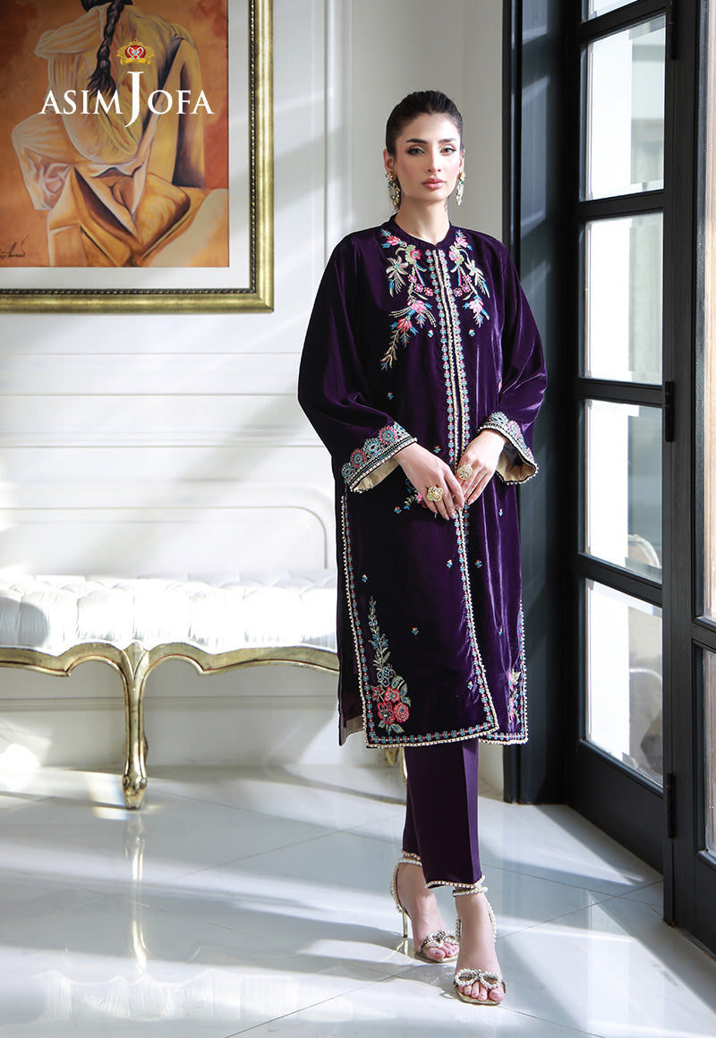 Asim Jofa | Velvet Edit | AJVG-10 - by - Libasekhas UK - Registered Vendor of : Asim Jofa - 100% Original Designer Dresss