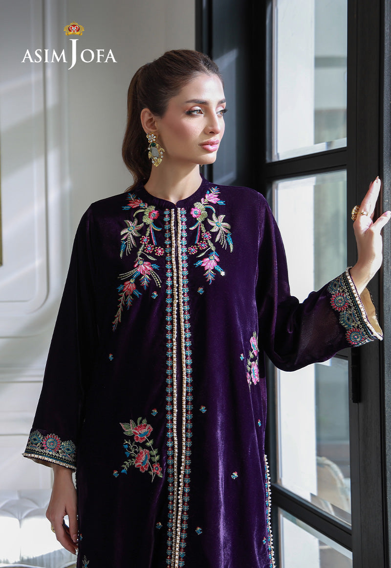 Asim Jofa | Velvet Edit | AJVG-10 - by - Libasekhas UK - Registered Vendor of : Asim Jofa - 100% Original Designer Dresss
