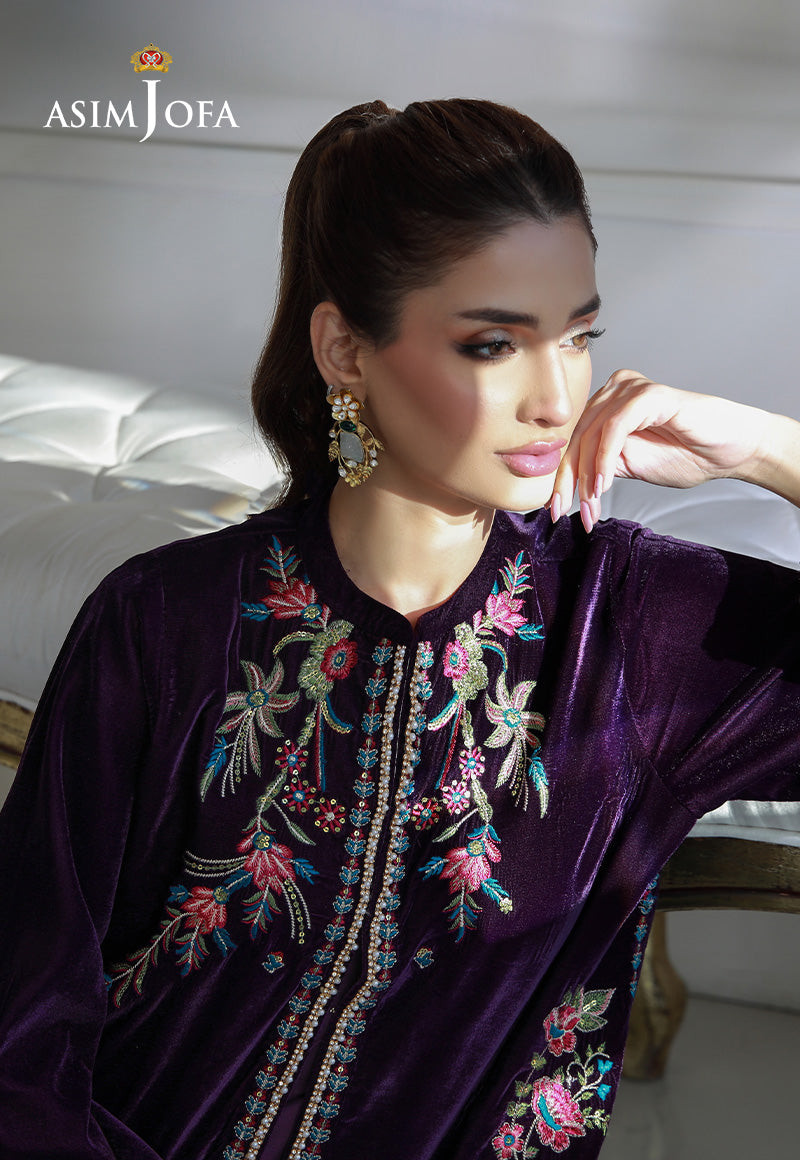 Asim Jofa | Velvet Edit | AJVG-10 - by - Libasekhas UK - Registered Vendor of : Asim Jofa - 100% Original Designer Dresss