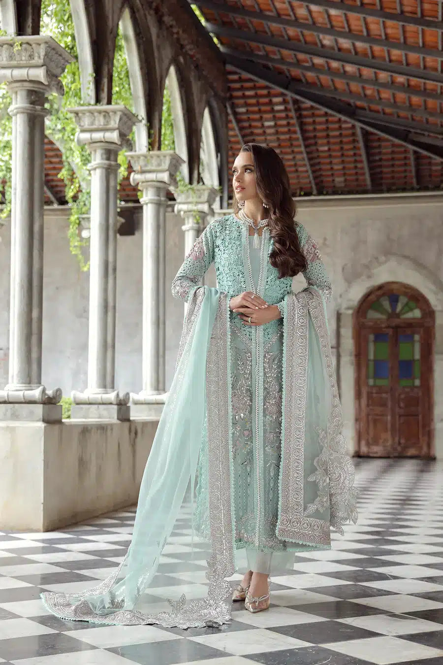 Maryam Hussain | Raha Luxury Festive 23 | Alara - by - Libasekhas UK - Registered Vendor of : Maryam Hussain - 100% Original Designer Dresss