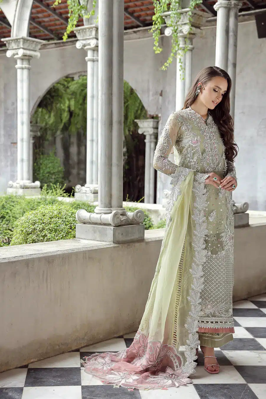 Maryam Hussain | Raha Luxury Festive 23 | Nurey - by - Libasekhas UK - Registered Vendor of : Maryam Hussain - 100% Original Designer Dresss