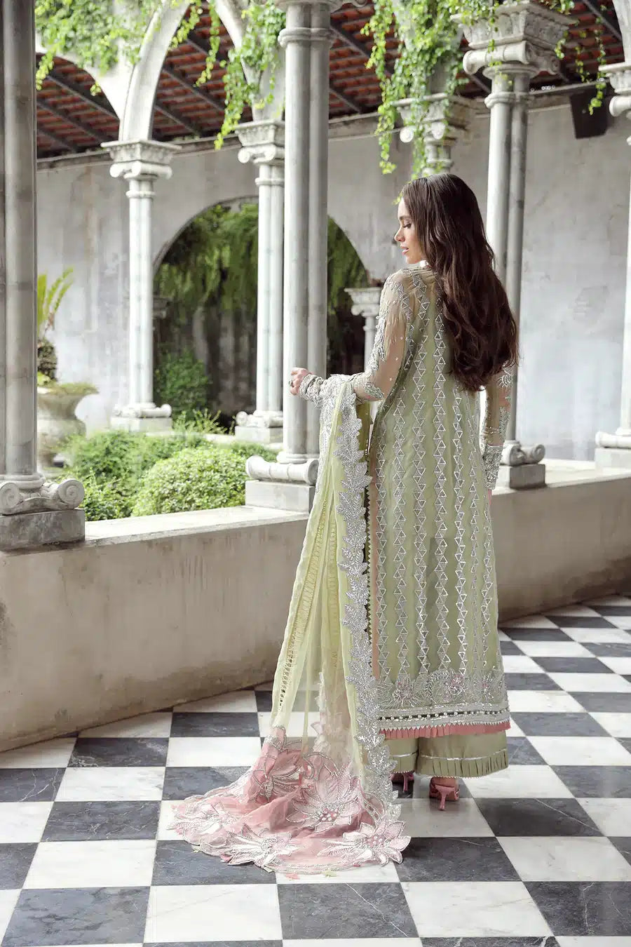 Maryam Hussain | Raha Luxury Festive 23 | Nurey - by - Libasekhas UK - Registered Vendor of : Maryam Hussain - 100% Original Designer Dresss