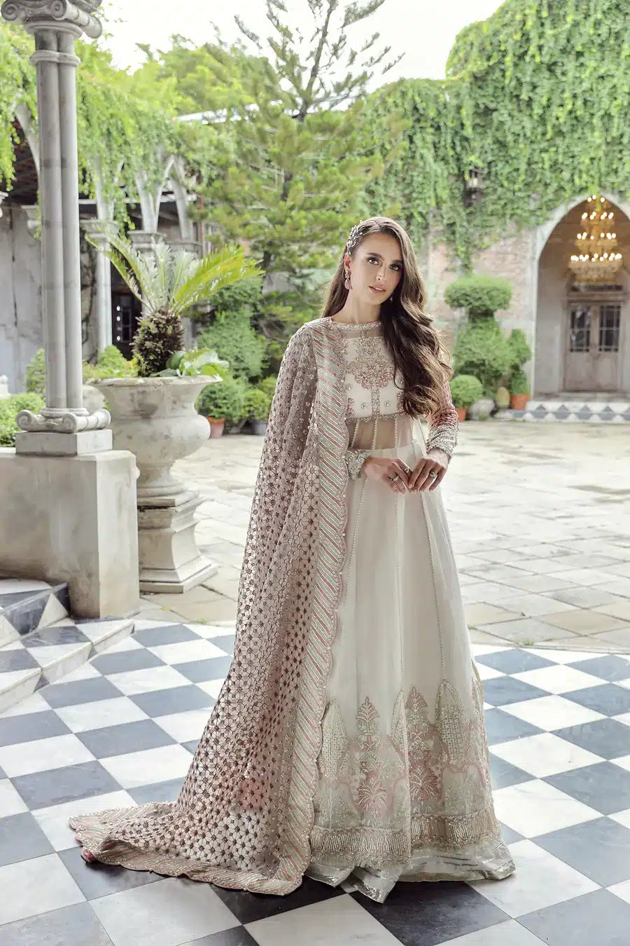 Maryam Hussain | Raha Luxury Festive 23 | Laleh - by - Libasekhas UK - Registered Vendor of : Maryam Hussian - 100% Original Designer Dresss