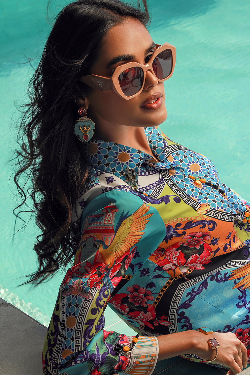 Wardha Saleem | Luxury Pret Fusion Wear | VERA (2PC) - by - Libasekhas UK - Registered Vendor of : Wardha Saleem - 100% Original Designer Dresss