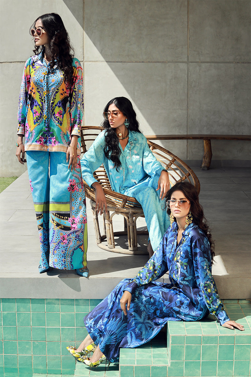 Wardha Saleem | Luxury Pret Fusion Wear | SKYE (2PC) - by - Libasekhas UK - Registered Vendor of : Wardha Saleem - 100% Original Designer Dresss