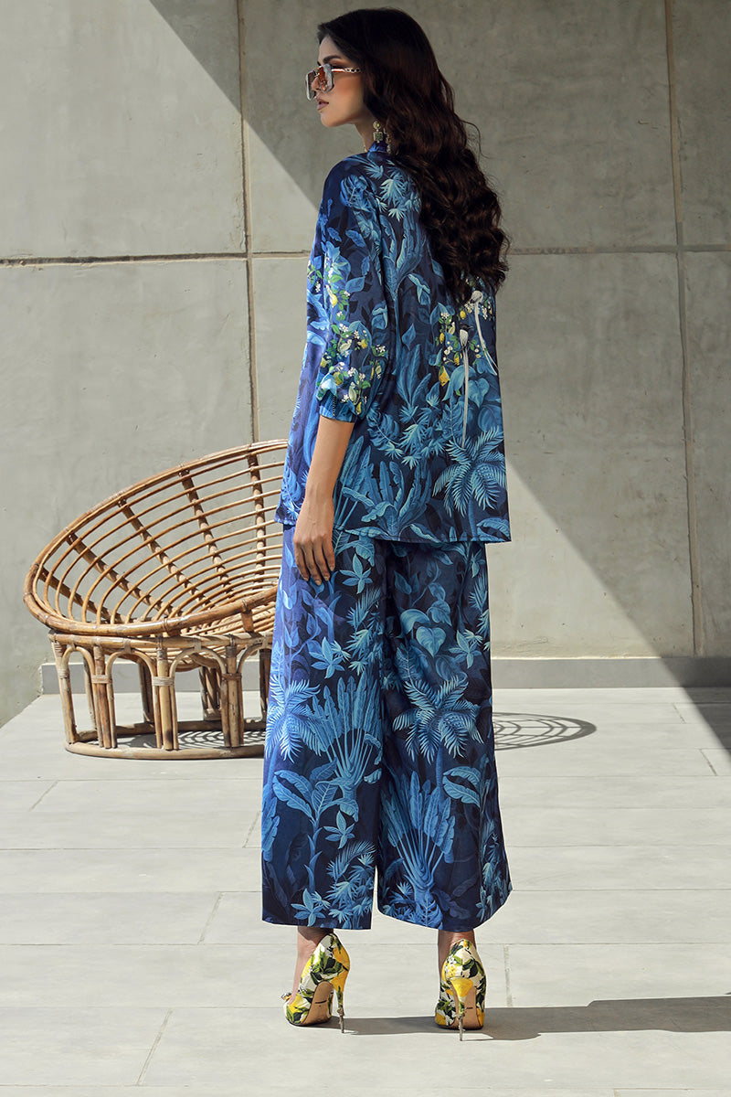 Wardha Saleem | Luxury Pret Fusion Wear | FLORA (2PC) - by - Libasekhas UK - Registered Vendor of : Wardha Saleem - 100% Original Designer Dresss