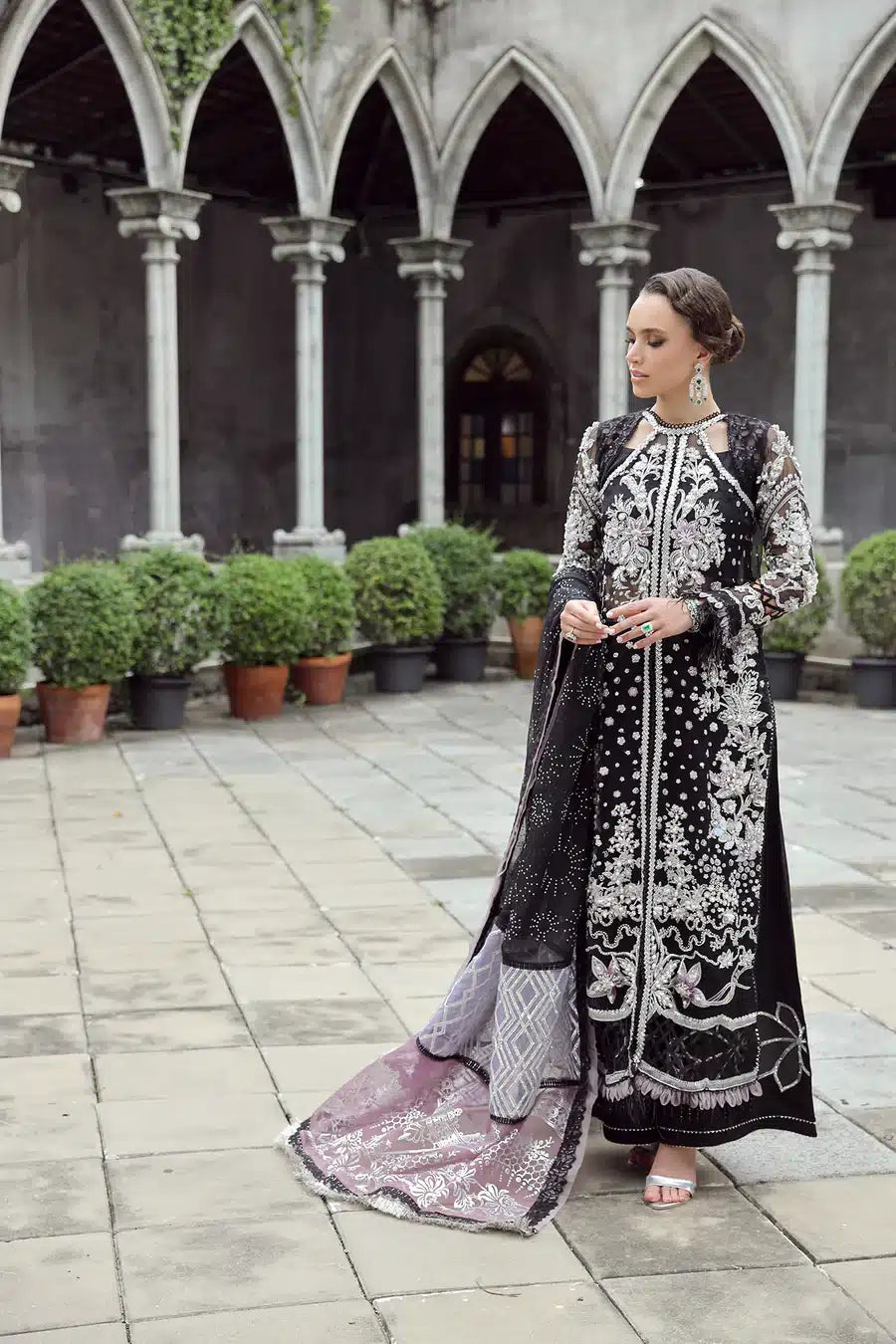 Maryam Hussain | Raha Luxury Festive 23 | Danisa - by - Libasekhas UK - Registered Vendor of : Maryam Hussian - 100% Original Designer Dresss