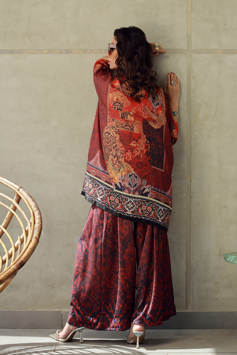 Wardha Saleem | Luxury Pret Fusion Wear | HAZEL (2PC) - by - Libasekhas UK - Registered Vendor of : Wardha Saleem - 100% Original Designer Dresss
