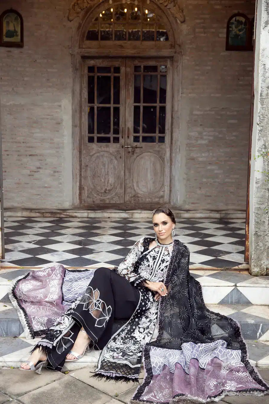 Maryam Hussain | Raha Luxury Festive 23 | Danisa - by - Libasekhas UK - Registered Vendor of : Maryam Hussian - 100% Original Designer Dresss