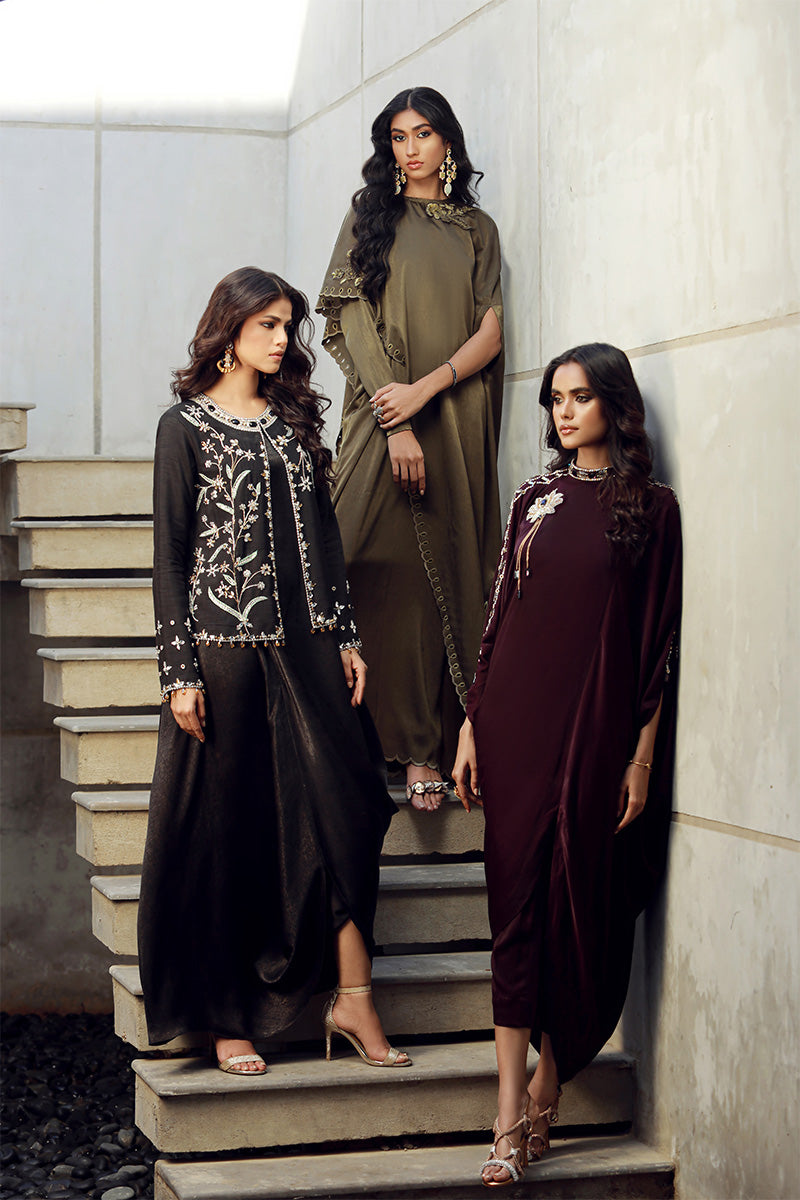 Wardha Saleem | Luxury Pret Fusion Wear | SIA (2PC) - by - Libasekhas UK - Registered Vendor of : Wardha Saleem - 100% Original Designer Dresss
