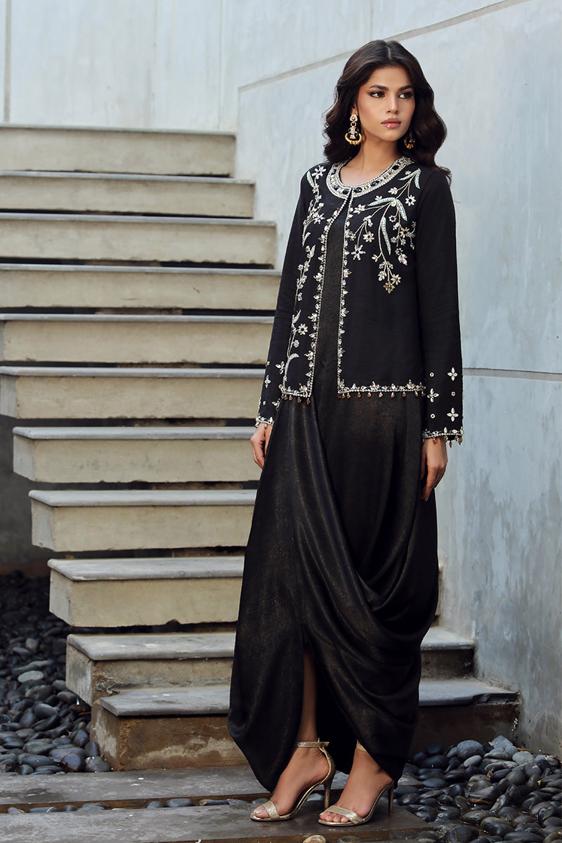 Wardha Saleem | Luxury Pret Fusion Wear | SIA (2PC) - by - Libasekhas UK - Registered Vendor of : Wardha Saleem - 100% Original Designer Dresss