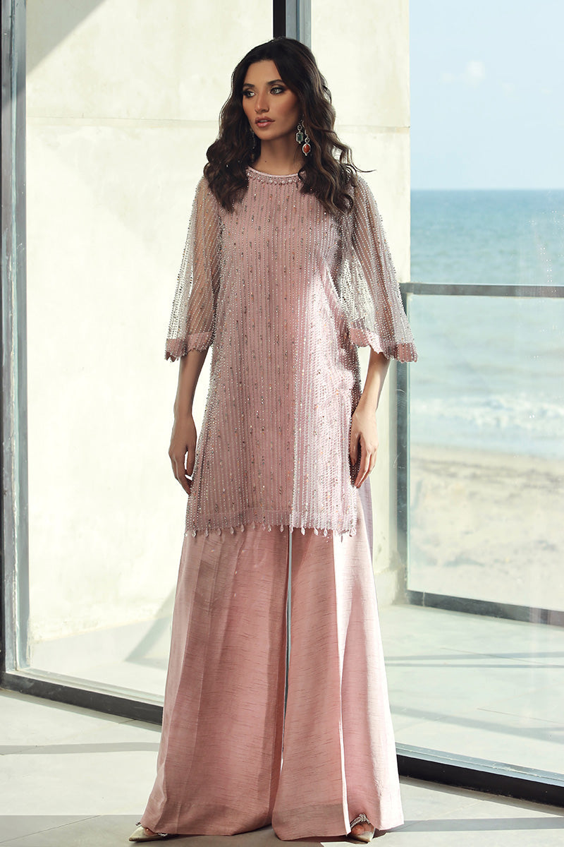 Wardha Saleem | Luxury Pret Fusion Wear | AVA (2PC) - by - Libasekhas UK - Registered Vendor of : Wardha Saleem - 100% Original Designer Dresss
