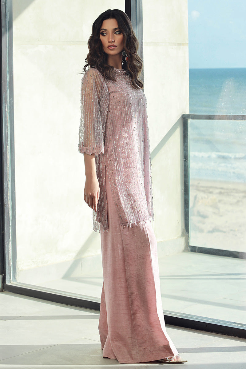 Wardha Saleem | Luxury Pret Fusion Wear | AVA (2PC) - by - Libasekhas UK - Registered Vendor of : Wardha Saleem - 100% Original Designer Dresss