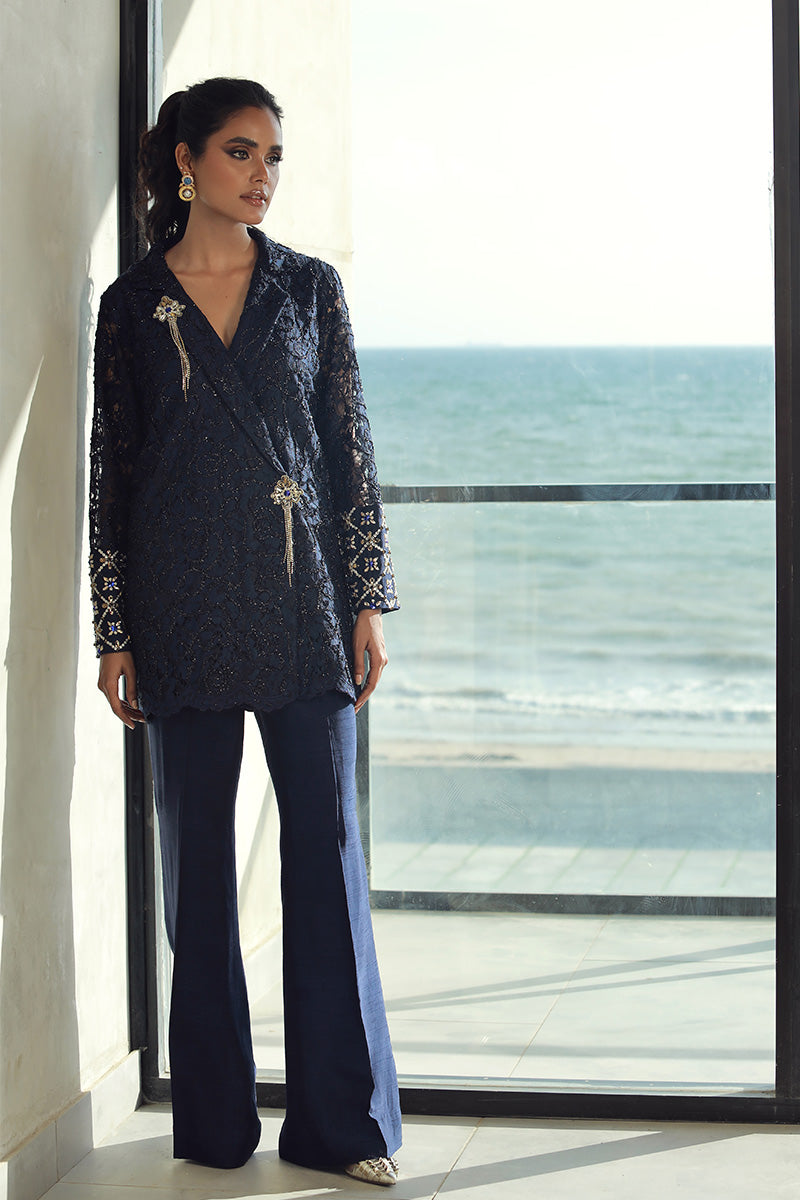 Wardha Saleem | Luxury Pret Fusion Wear | RENNE (2PC) - by - Libasekhas UK - Registered Vendor of : Wardha Saleem - 100% Original Designer Dresss