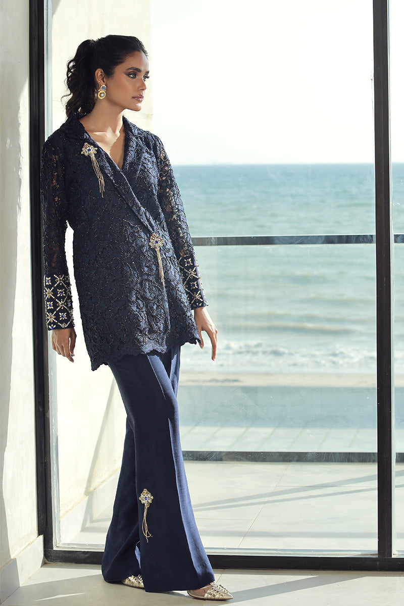 Wardha Saleem | Luxury Pret Fusion Wear | RENNE (2PC) - by - Libasekhas UK - Registered Vendor of : Wardha Saleem - 100% Original Designer Dresss