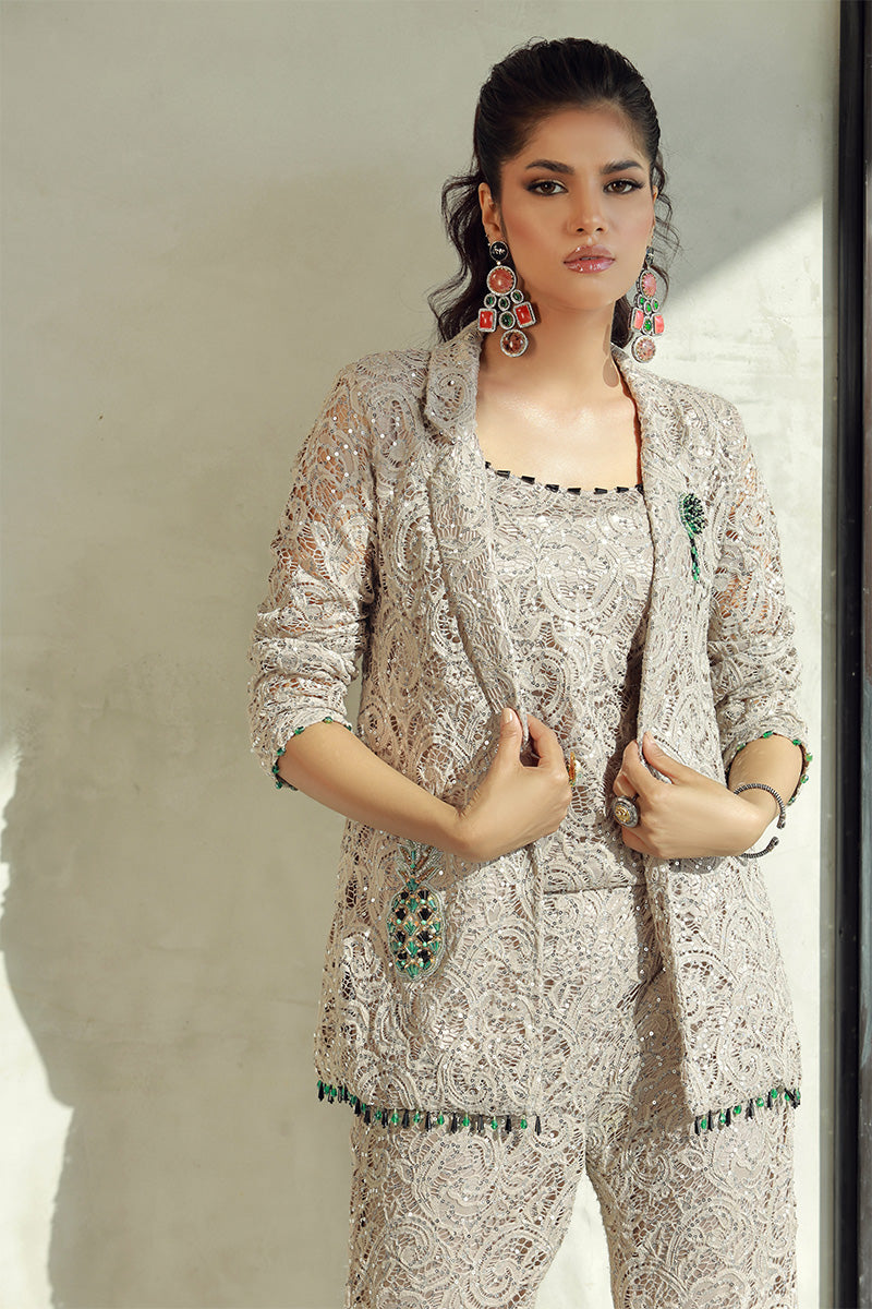Wardha Saleem | Luxury Pret Fusion Wear | GIA (3PC) - by - Libasekhas UK - Registered Vendor of : Wardha Saleem - 100% Original Designer Dresss
