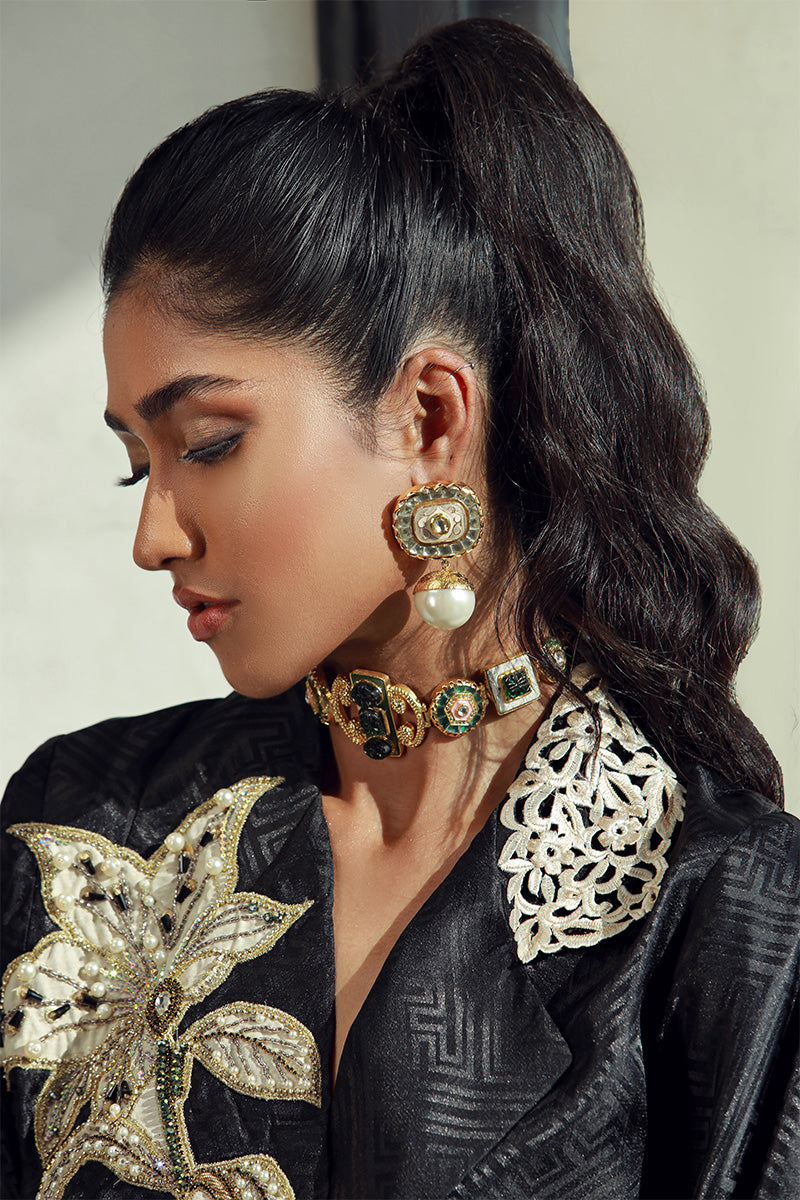 Wardha Saleem | Luxury Pret Fusion Wear | KIERA (2PC) - by - Libasekhas UK - Registered Vendor of : Wardha Saleem - 100% Original Designer Dresss