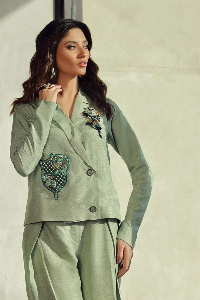 Wardha Saleem | Luxury Pret Fusion Wear | JULIA (2PC) - by - Libasekhas UK - Registered Vendor of : Wardha Saleem - 100% Original Designer Dresss