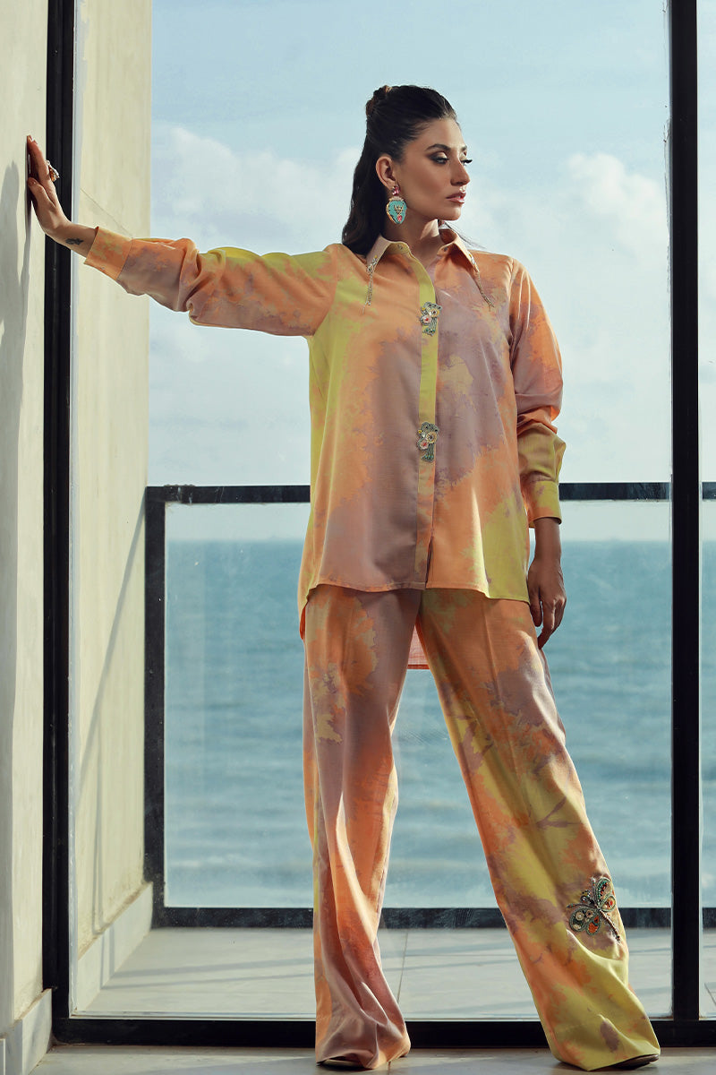 Wardha Saleem | Luxury Pret Fusion Wear | NOEL (2PC) - by - Libasekhas UK - Registered Vendor of : Wardha Saleem - 100% Original Designer Dresss