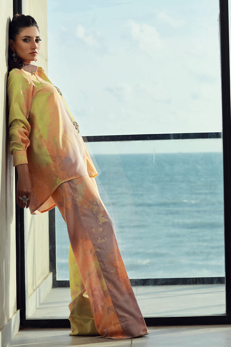 Wardha Saleem | Luxury Pret Fusion Wear | NOEL (2PC) - by - Libasekhas UK - Registered Vendor of : Wardha Saleem - 100% Original Designer Dresss