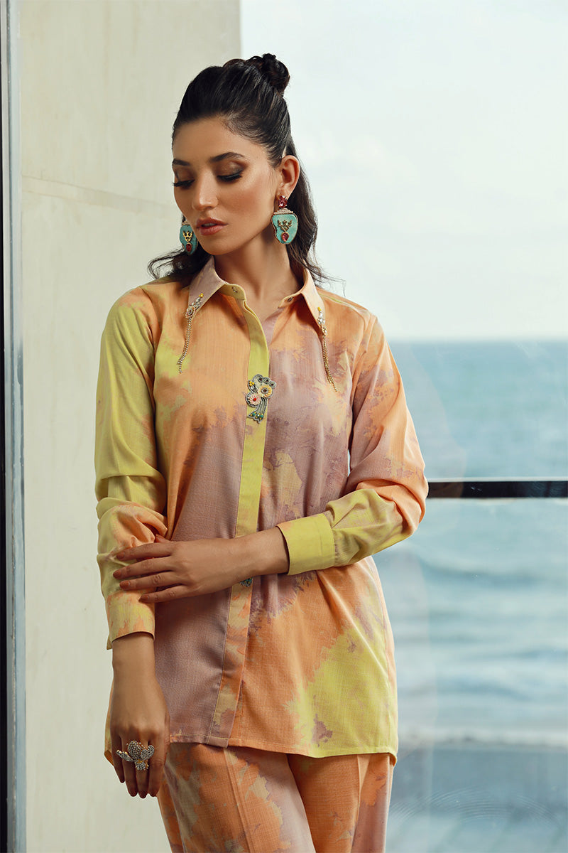 Wardha Saleem | Luxury Pret Fusion Wear | NOEL (2PC) - by - Libasekhas UK - Registered Vendor of : Wardha Saleem - 100% Original Designer Dresss