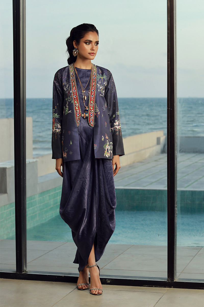 Wardha Saleem | Luxury Pret Fusion Wear | ANYA (2PC) - by - Libasekhas UK - Registered Vendor of : Wardha Saleem - 100% Original Designer Dresss