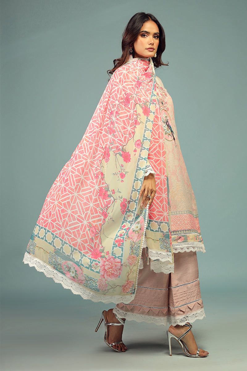 Wardha Saleem | Luxury Pret Traditional Wear | KOEL SHIRT WITH DUPATTA ( 2 PC) - by - Libasekhas UK - Registered Vendor of : Wardha Saleem - 100% Original Designer Dresss