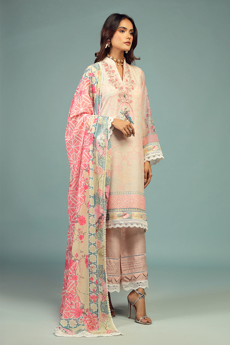 Wardha Saleem | Luxury Pret Traditional Wear | KOEL SHIRT WITH DUPATTA ( 2 PC) - by - Libasekhas UK - Registered Vendor of : Wardha Saleem - 100% Original Designer Dresss