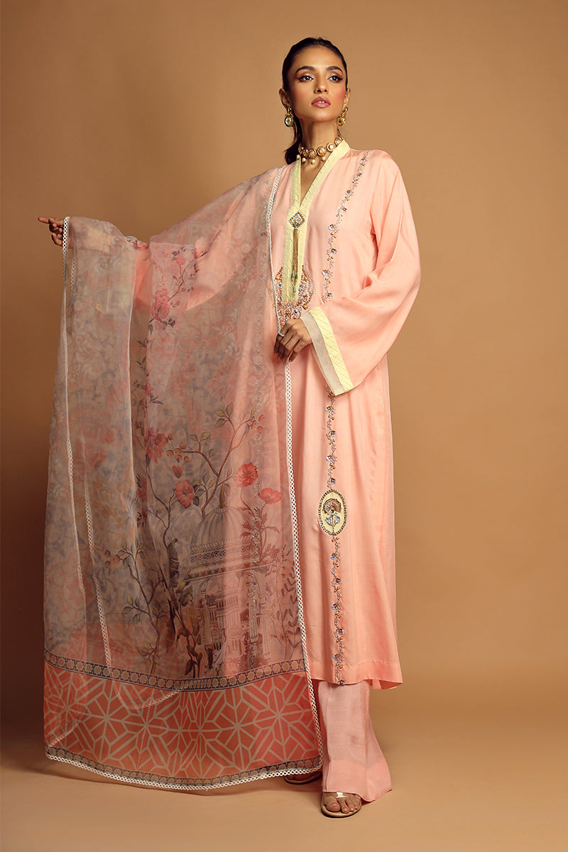 Wardha Saleem | Luxury Pret Traditional Wear | ALLURE (2PC) - by - Libasekhas UK - Registered Vendor of : Wardha Saleem - 100% Original Designer Dresss