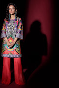 Wardha Saleem | Luxury Pret Fusion Wear | EXOTICA (2PC) - by - Libasekhas UK - Registered Vendor of : Wardha Saleem - 100% Original Designer Dresss